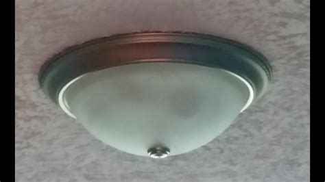 replacing flush mount light fixture